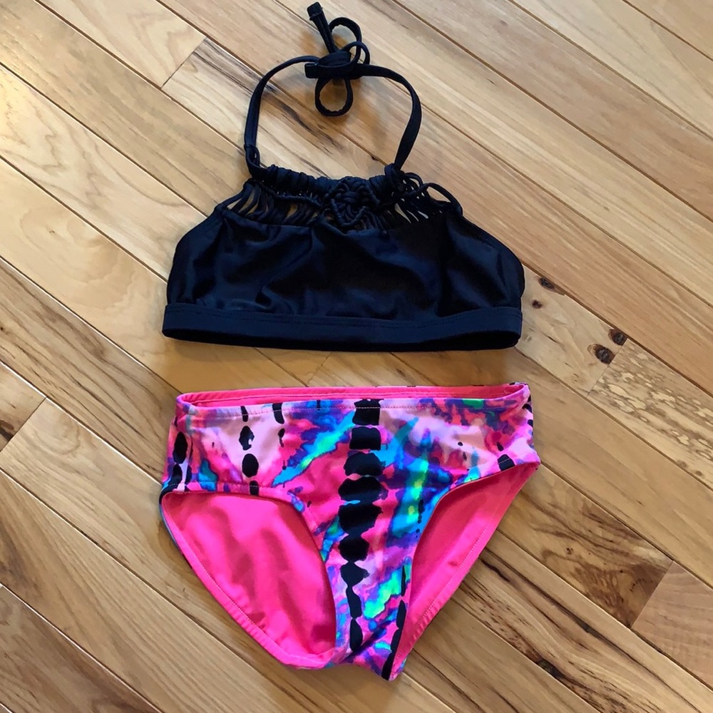 SOLD LOCALLY EUC Justice Bikini Swimsuit